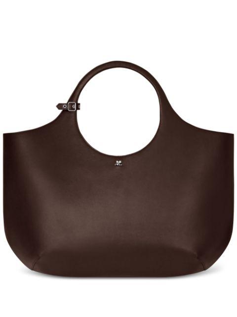 maxi Holy leather bag by COURREGES
