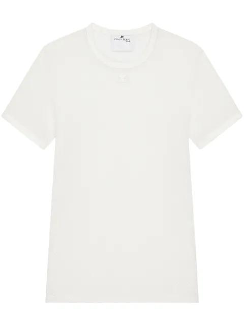 mesh T-shirt by COURREGES