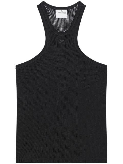 mesh tank top by COURREGES