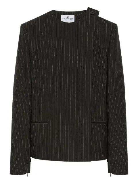 pinstriped blazer by COURREGES