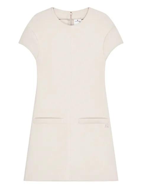 pocket mini dress by COURREGES