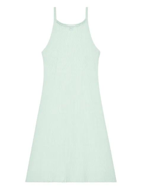 rib-knit mini dress by COURREGES