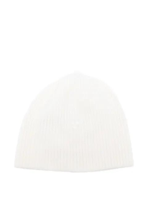 ribbed beanie hat by COURREGES