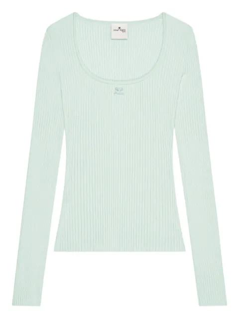 ribbed top by COURREGES