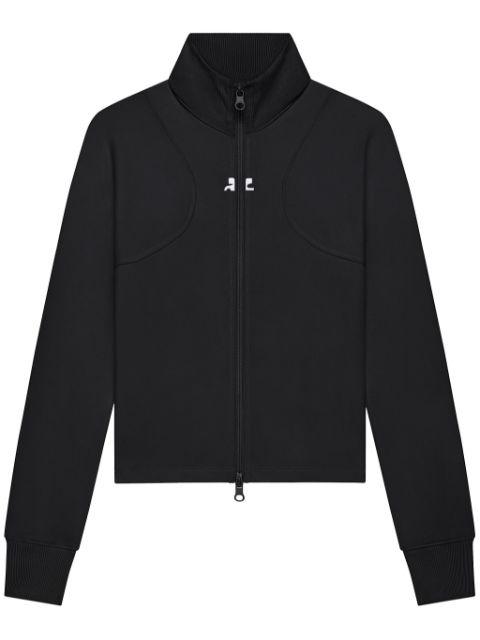 scuba-jersey jacket by COURREGES