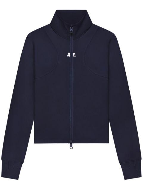 scuba-jersey jacket by COURREGES