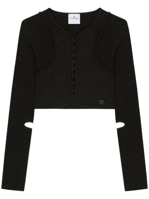 scuba knitted jacket by COURREGES