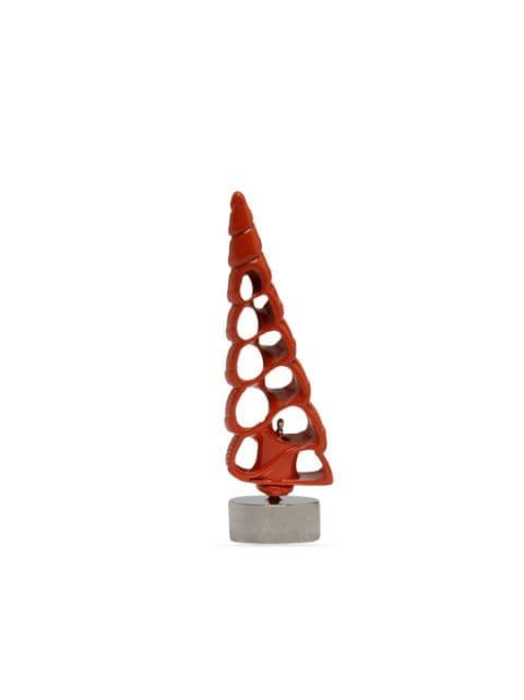 shell-shape earring by COURREGES