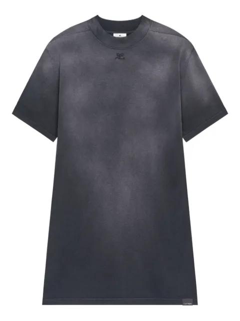 short-sleeve T-shirt mini dress by COURREGES