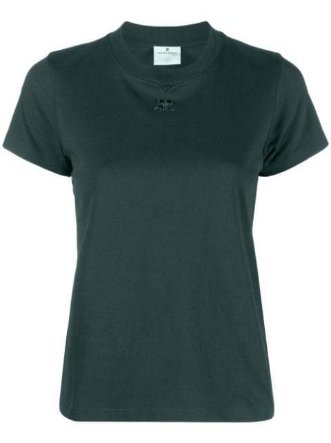 short-sleeve cotton T-shirt by COURREGES