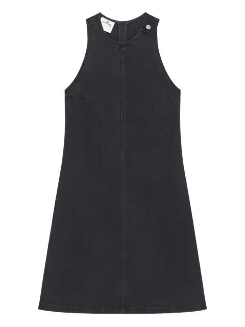 sleeveless denim dress by COURREGES