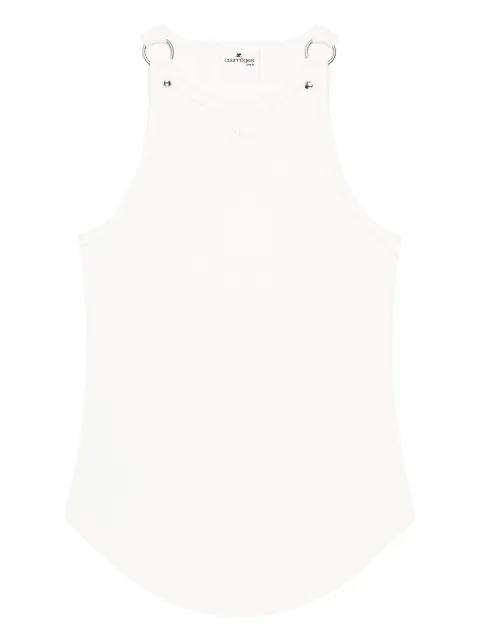 sleeveless top by COURREGES