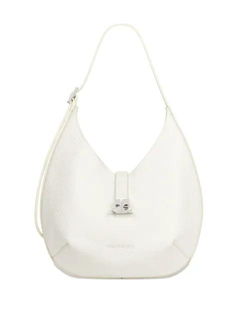 small Hobo grained leather tote bag by COURREGES