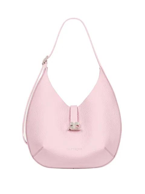 small logo-buckle shoulder bag by COURREGES