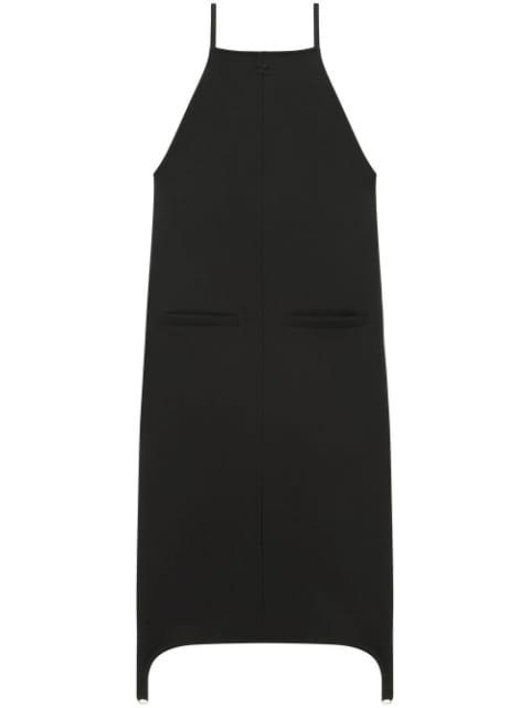 square-neck midi dress by COURREGES