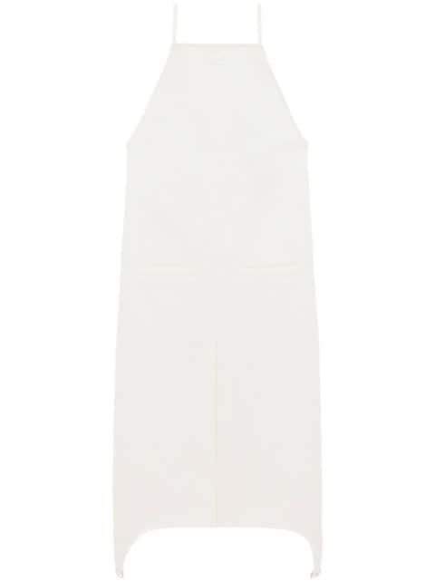 square-neck midi dress by COURREGES