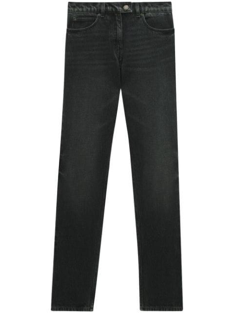 straight-leg denim trousers by COURREGES