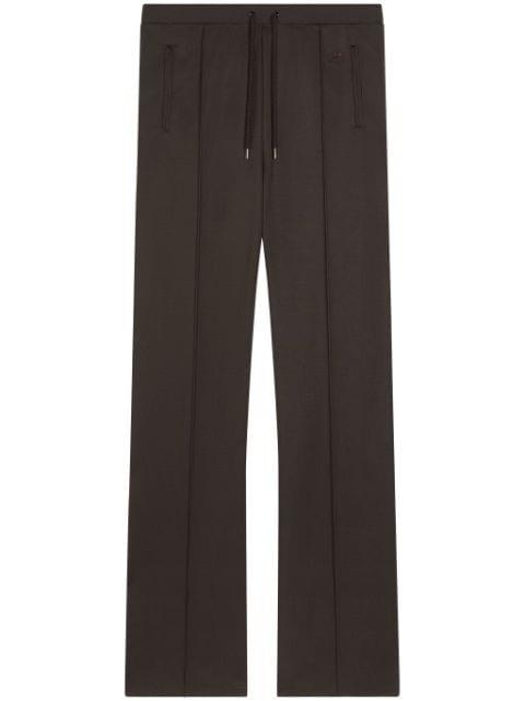 straight-leg track pants by COURREGES