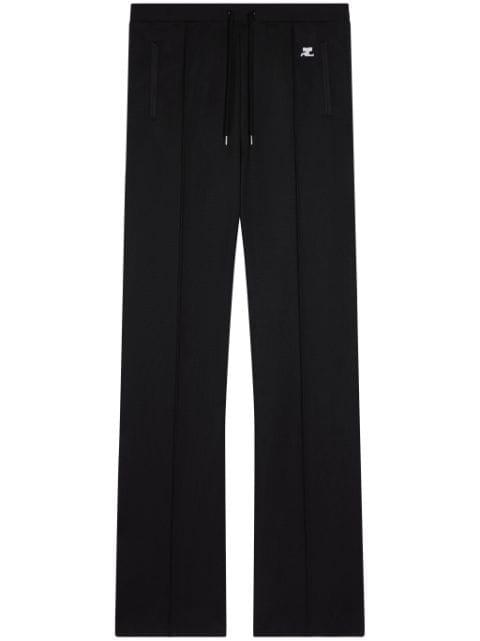 straight-leg track pants by COURREGES