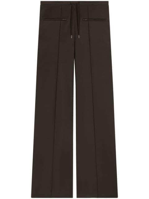 tracksuit interlock low-rise baggy pants by COURREGES
