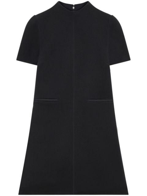 twill A-line mini dress by COURREGES