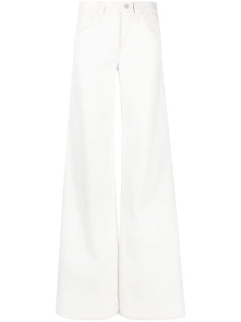 twill  baggy trousers by COURREGES