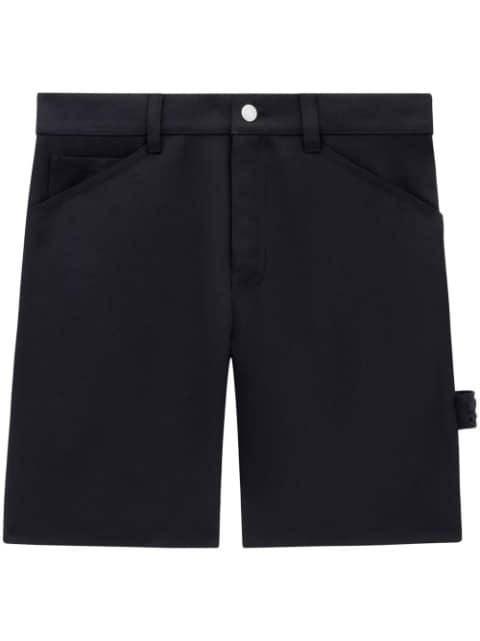 twill bermuda shorts by COURREGES