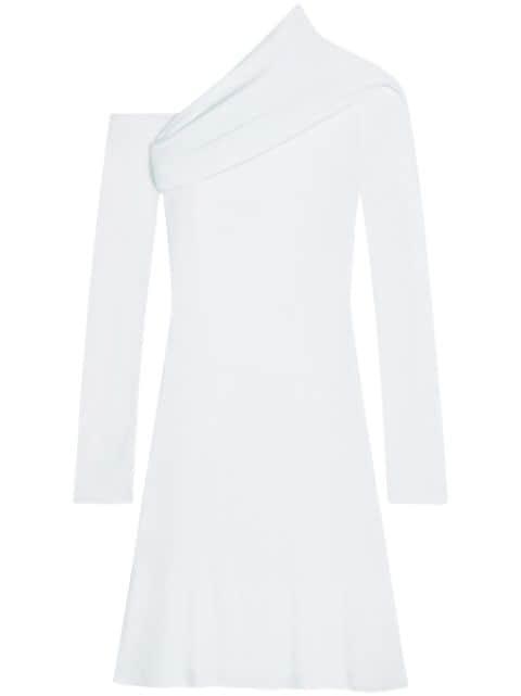 twist crepe mini dress by COURREGES
