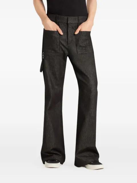 two-pocket bootcut jeans by COURREGES