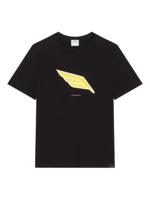 wing-print T-shirt by COURREGES