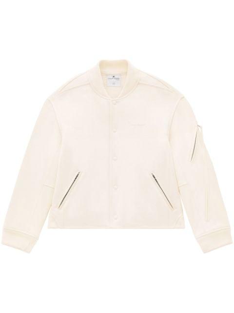 wool bomber jacket by COURREGES