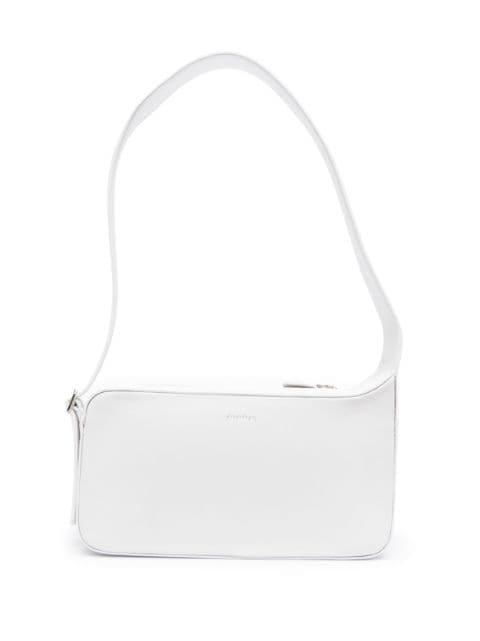 zip-fastening shoulder bag by COURREGES