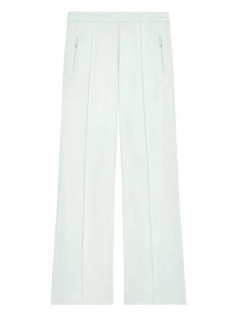 zip-pocket elasticated-waistband track pants by COURREGES