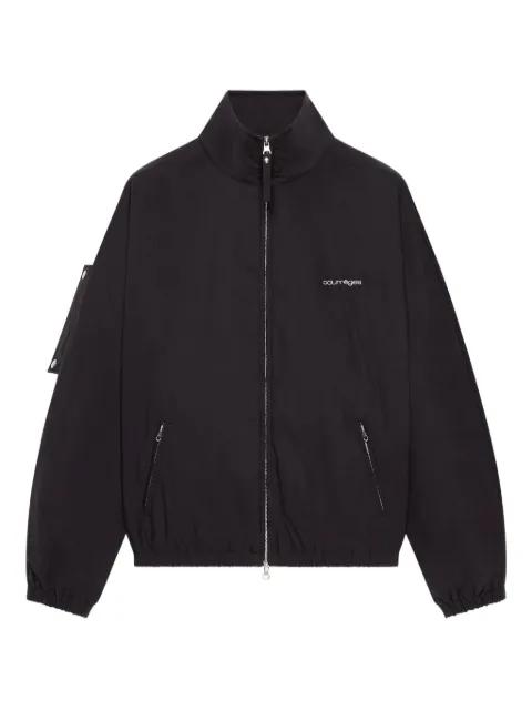 zip-up bomber jacket by COURREGES