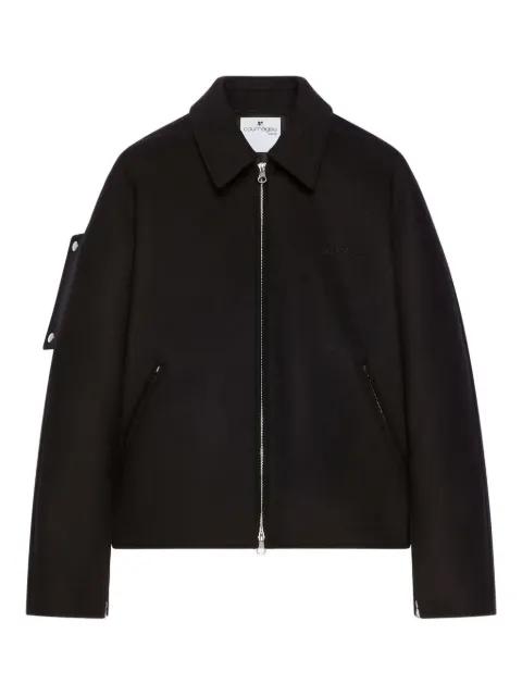 zip-up jacket by COURREGES