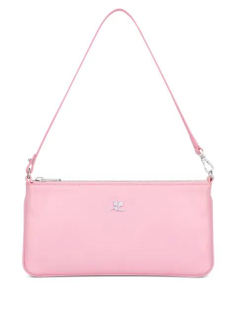 zipped leather pouch by COURREGES