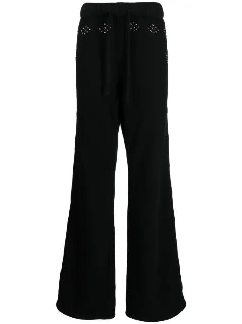 bead-embellished Western-style track pants by COUT DE LA LIBERTE