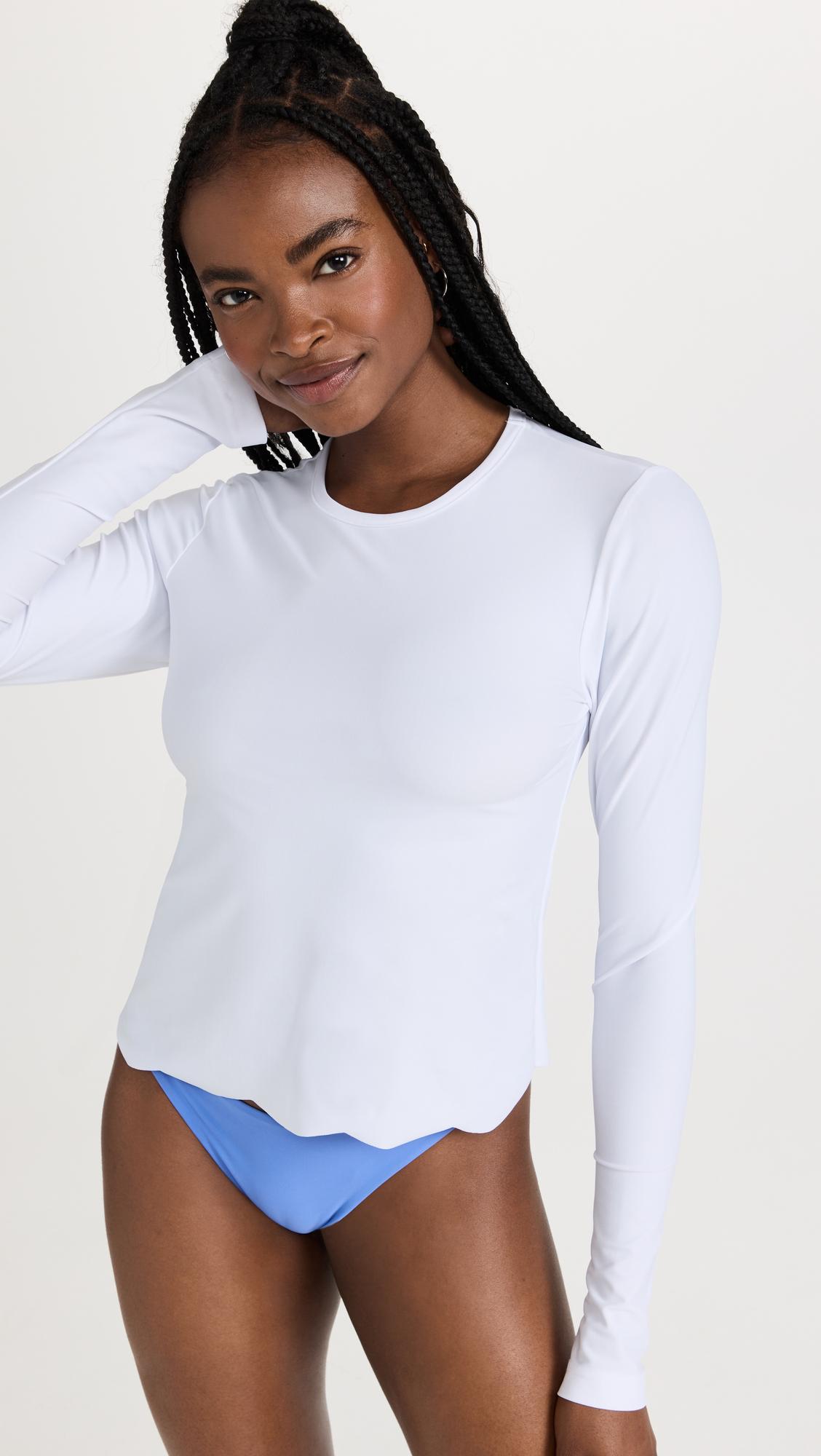 Scallop Swim Tee by COVER SWIM