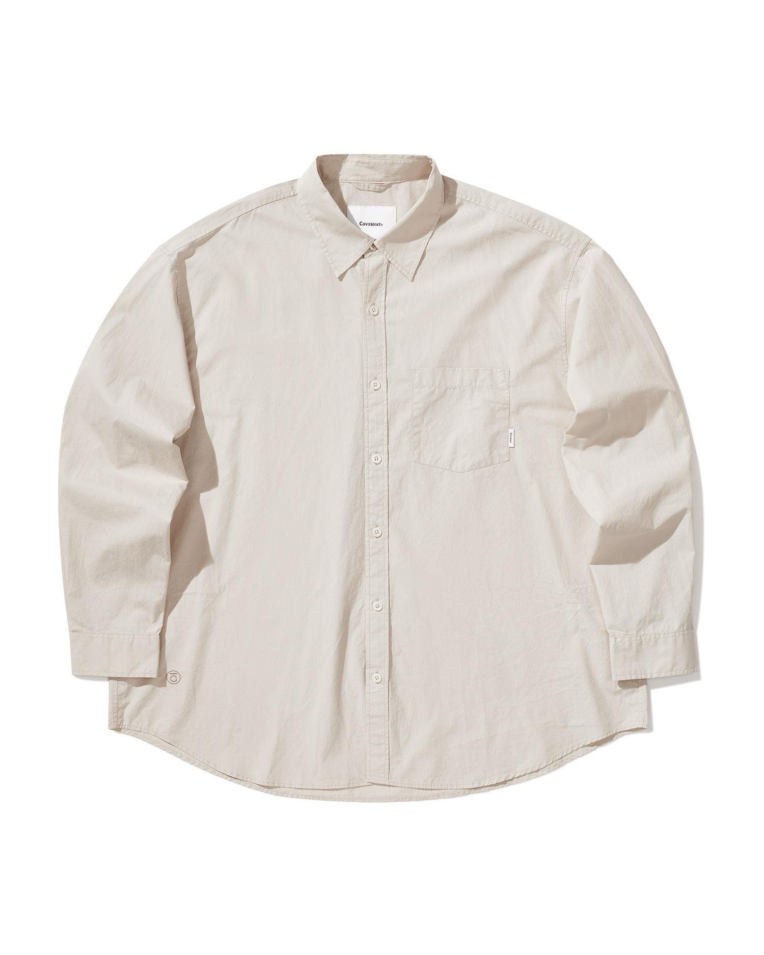 Chest pocket relaxed shirt by COVERNAT