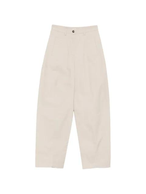 belt-loop trousers by COVERT