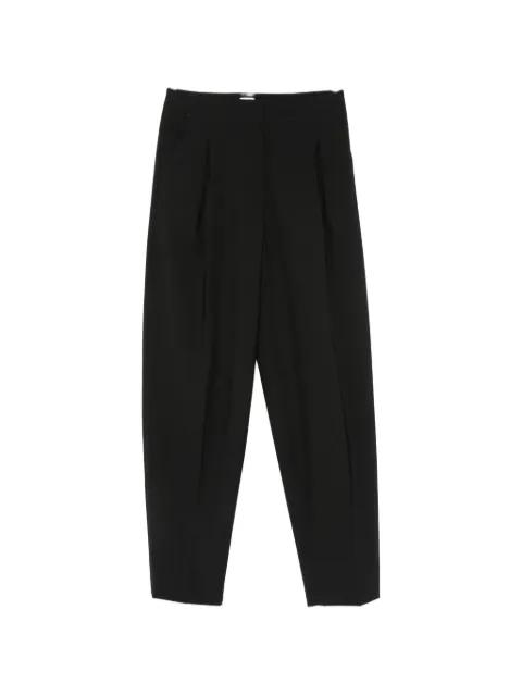 pleated straight-leg trousers by COVERT