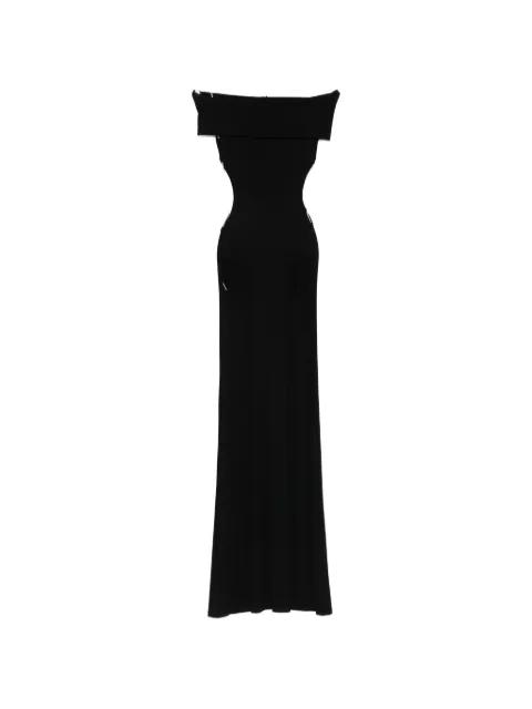 off-shoulder cutout maxi dress by COWBOYS OF HABIT