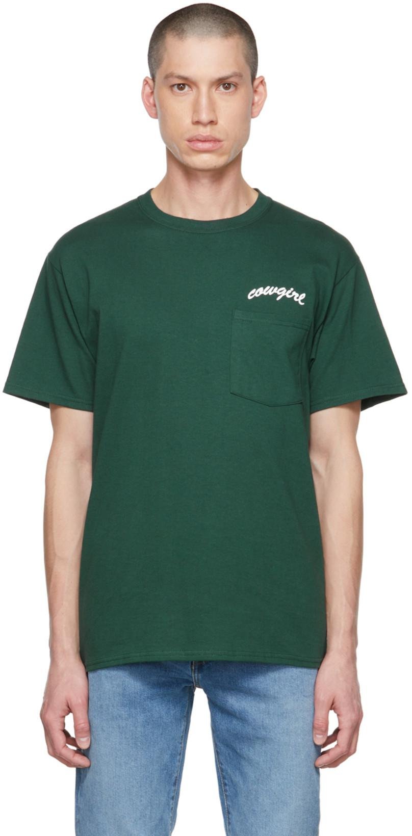 Green Pocket T-Shirt by COWGIRL BLUE CO