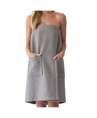 Waffle Terry Bath Wrap by COZY EARTH