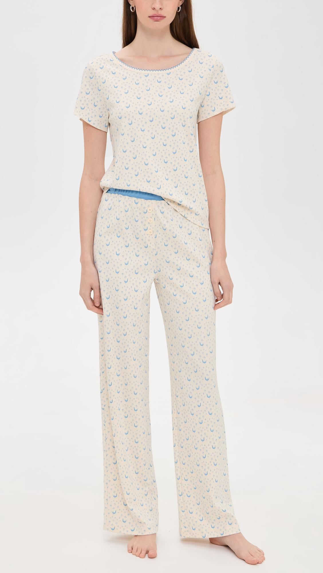 Baby Jean Long PJ Set by COZYLAND