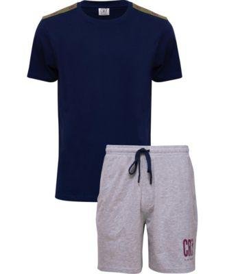 Men's Loungewear T-shirt and Shorts, 2-Piece Set by CR7