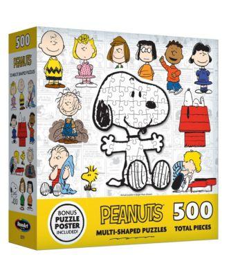 Roseart Mini Shaped Peanuts 500 Piece Puzzle by CRA-Z-ART
