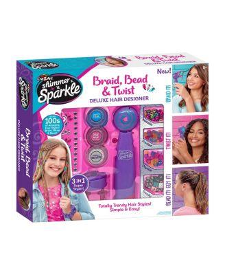 Shimmer N Sparkle Braid Bead and Twist Deluxe Hair Designer by CRA-Z-ART