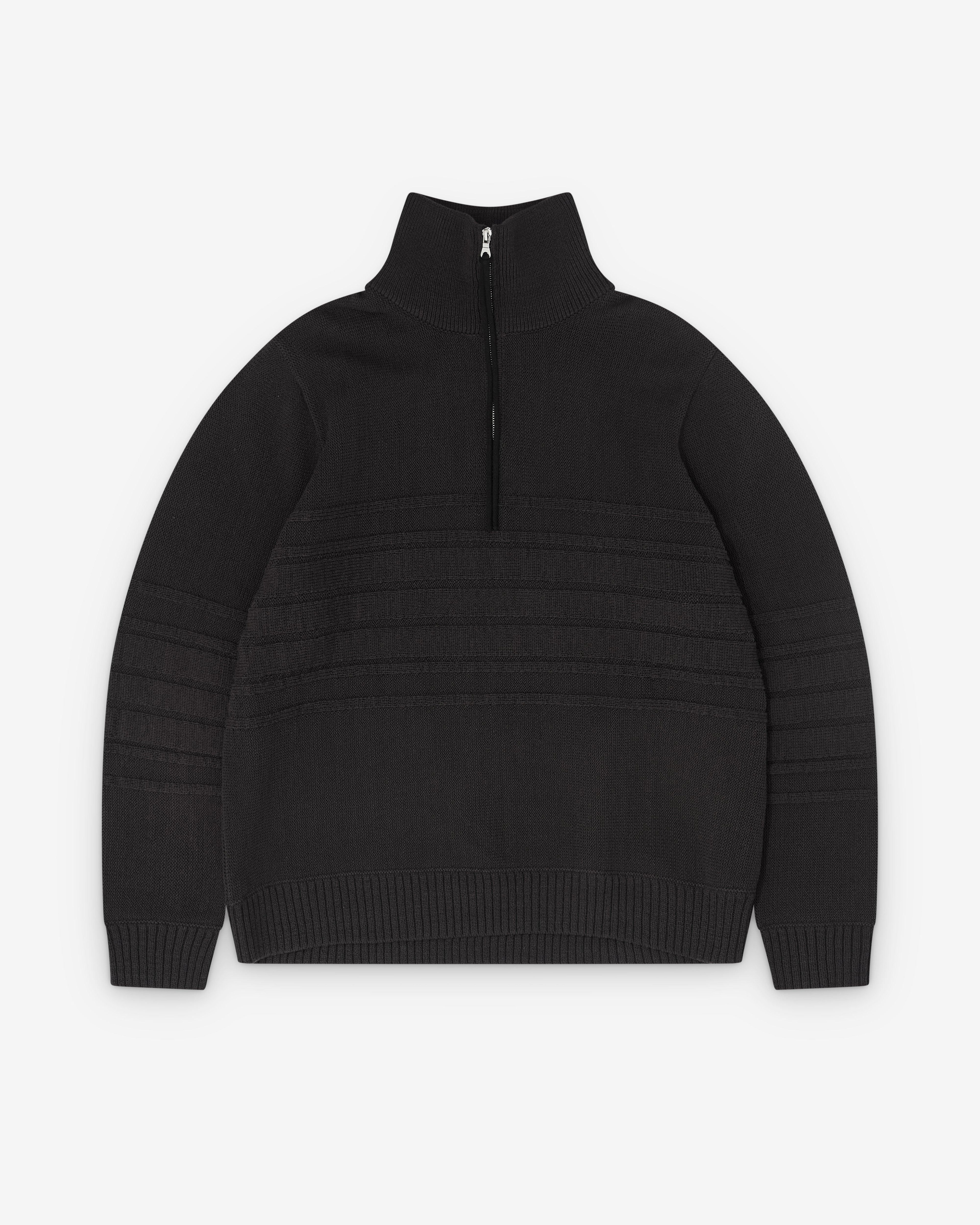 Craig Green - Men’s Tape Knit Polo - (Dark Brown) by CRAIG GREEN