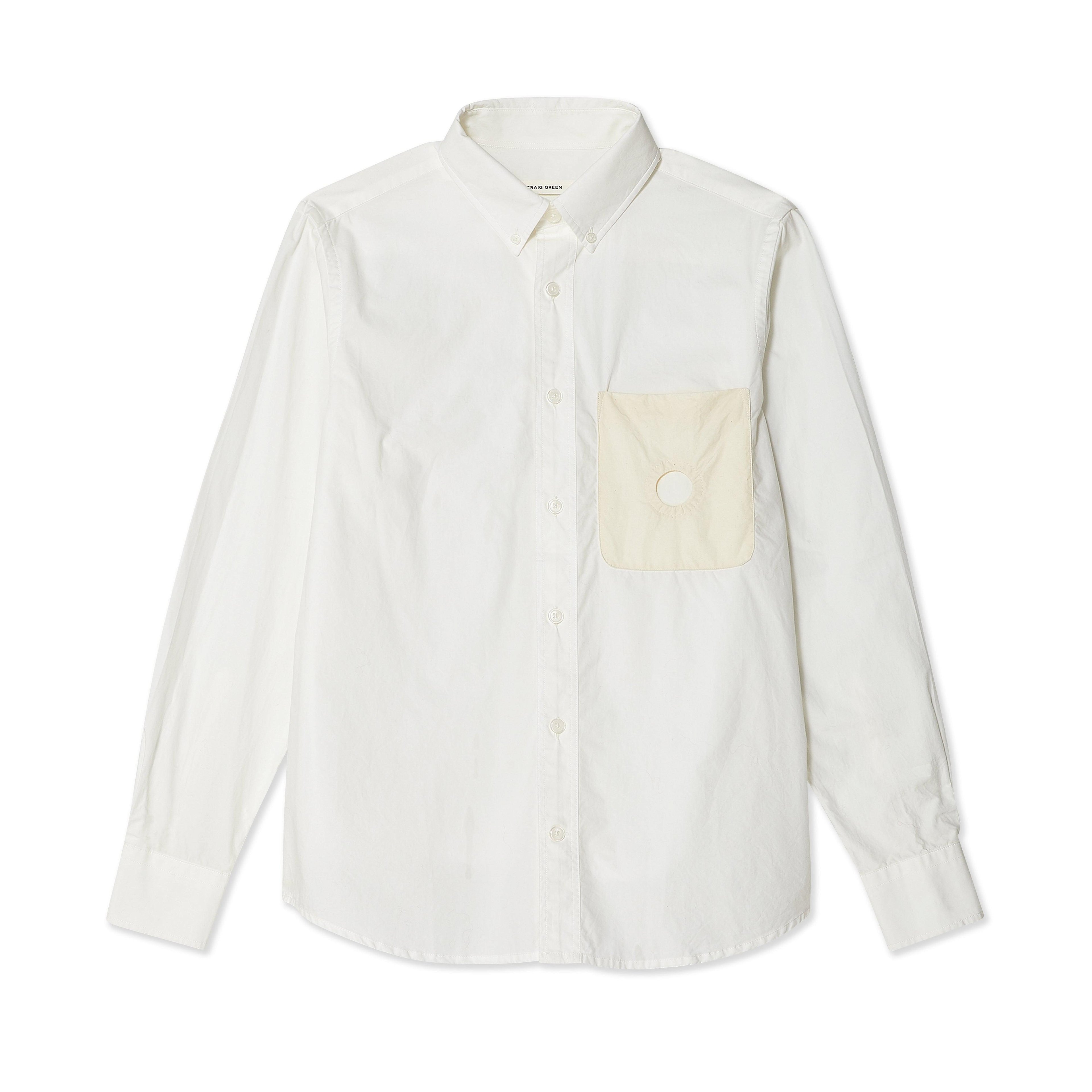 Craig Green - Men’s Uniform Shirt - (White) by CRAIG GREEN